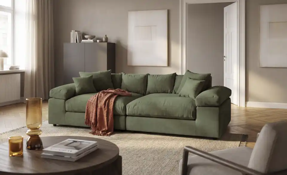 Big Sofa Lianea, in Wohnsituation