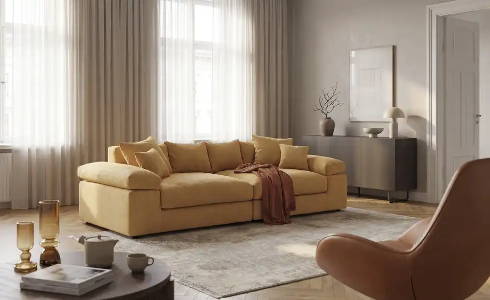 Big Sofa Lianea, in Wohnsituation