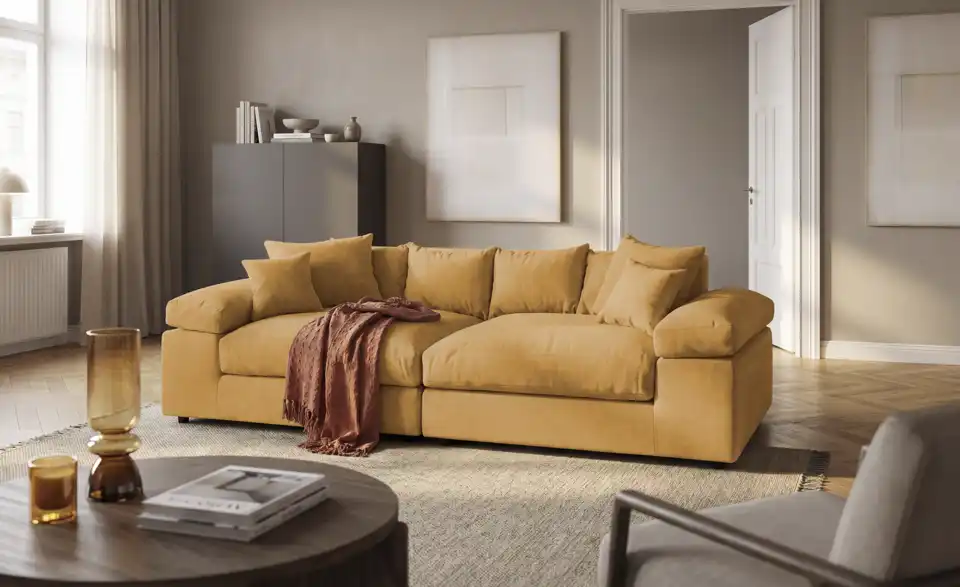 Big Sofa Lianea, in Wohnsituation