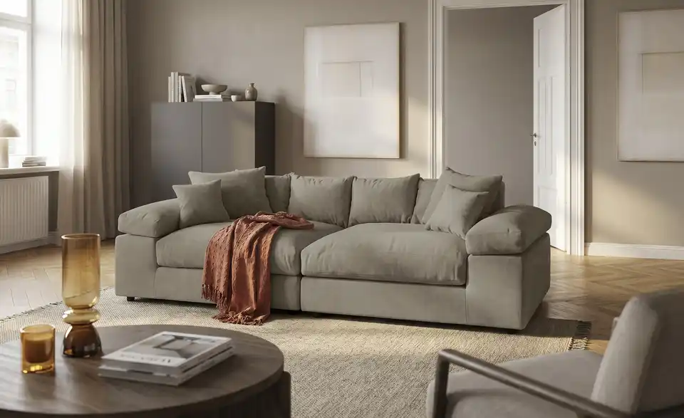 Big Sofa Lianea, in Wohnsituation