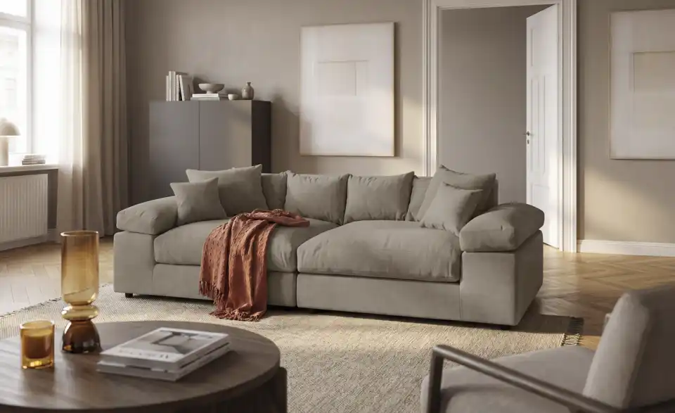 Big Sofa Lianea, in Wohnsituation