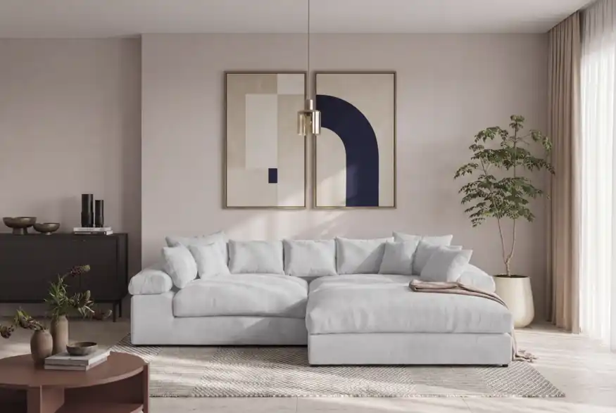 Ecksofa Lianea, in Wohnsituation
