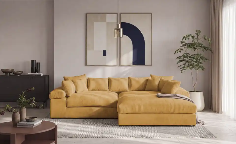 Ecksofa Lianea, in Wohnsituation