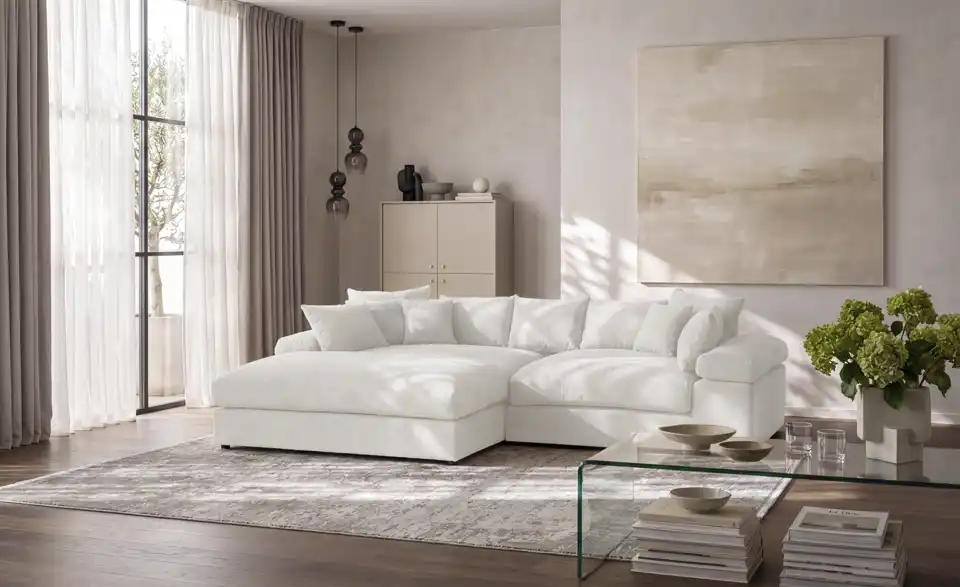 Ecksofa Lianea, in Wohnsituation
