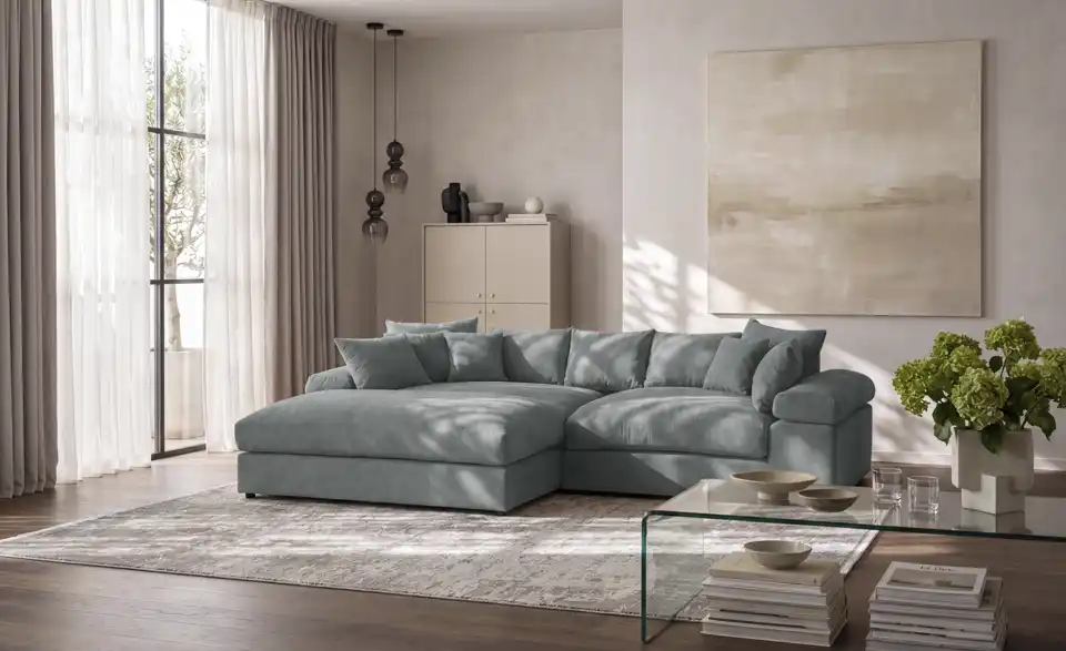Ecksofa Lianea, in Wohnsituation