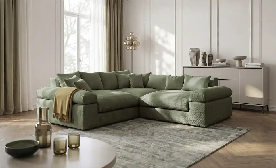 Ecksofa Lianea, in Wohnsituation