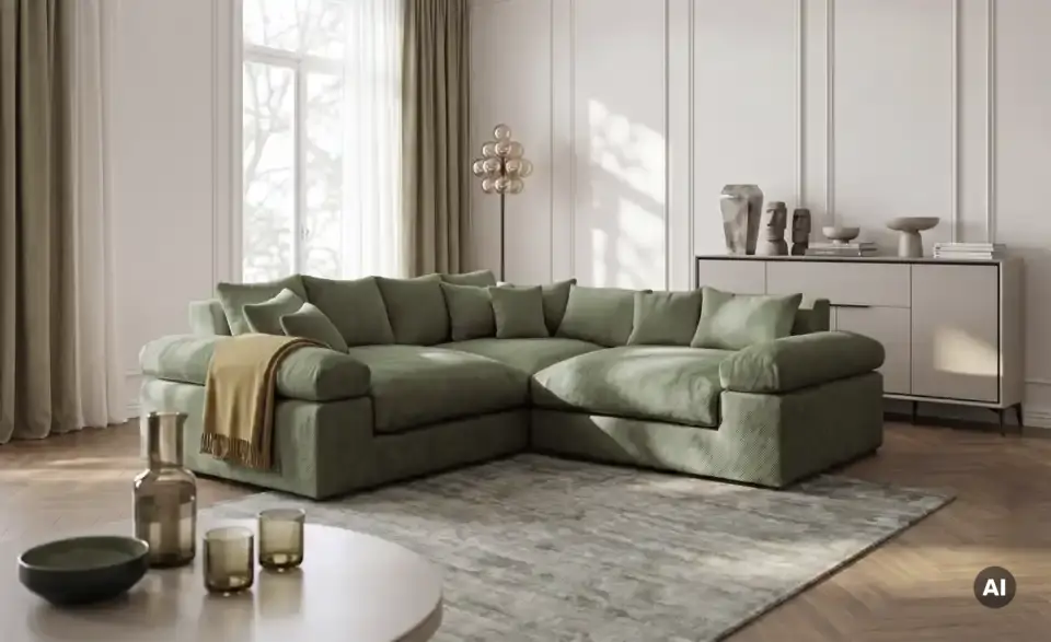 Ecksofa Lianea, in Wohnsituation