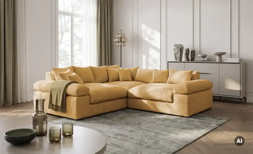 Ecksofa Lianea, in Wohnsituation