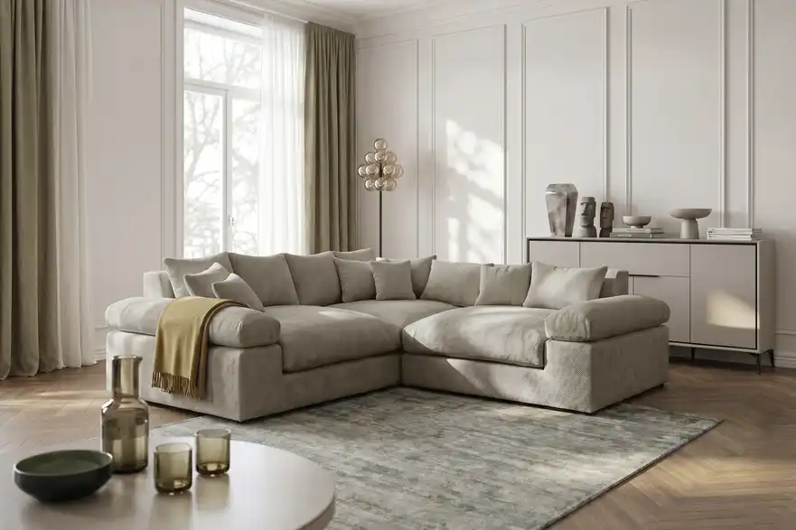Ecksofa Lianea, in Wohnsituation