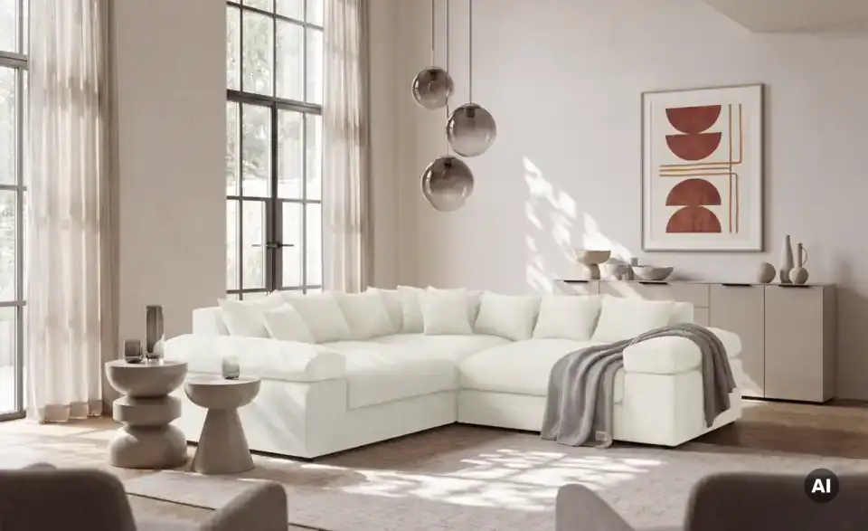 Ecksofa Lianea, in Wohnsituation