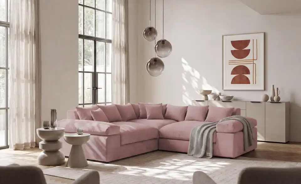 Ecksofa Lianea, in Wohnsituation