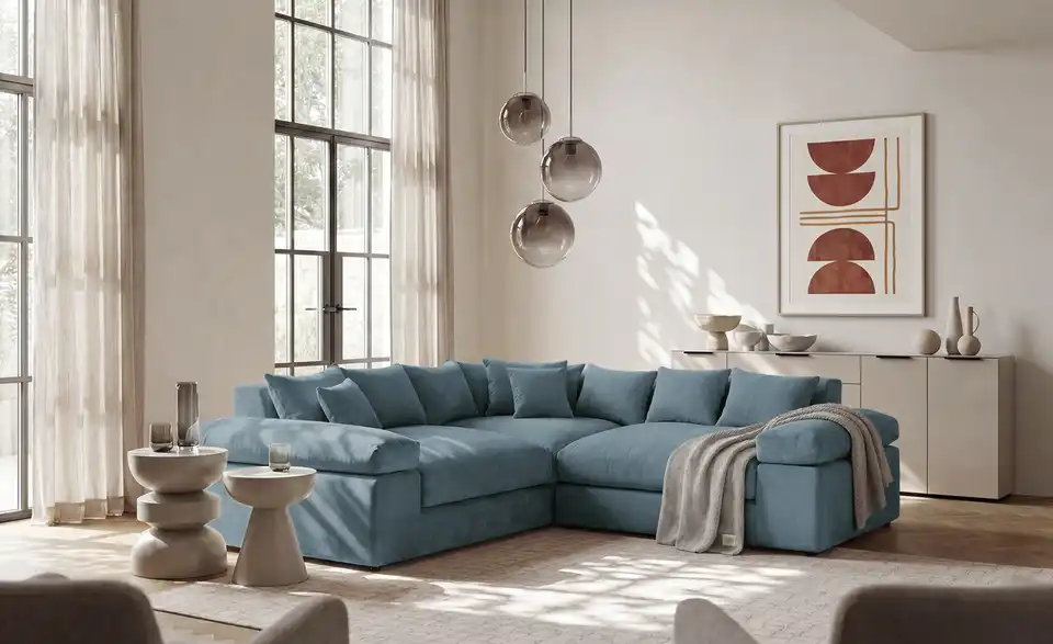 Ecksofa Lianea, in Wohnsituation