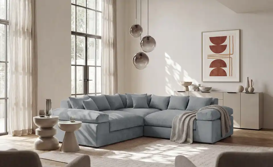Ecksofa Lianea, in Wohnsituation