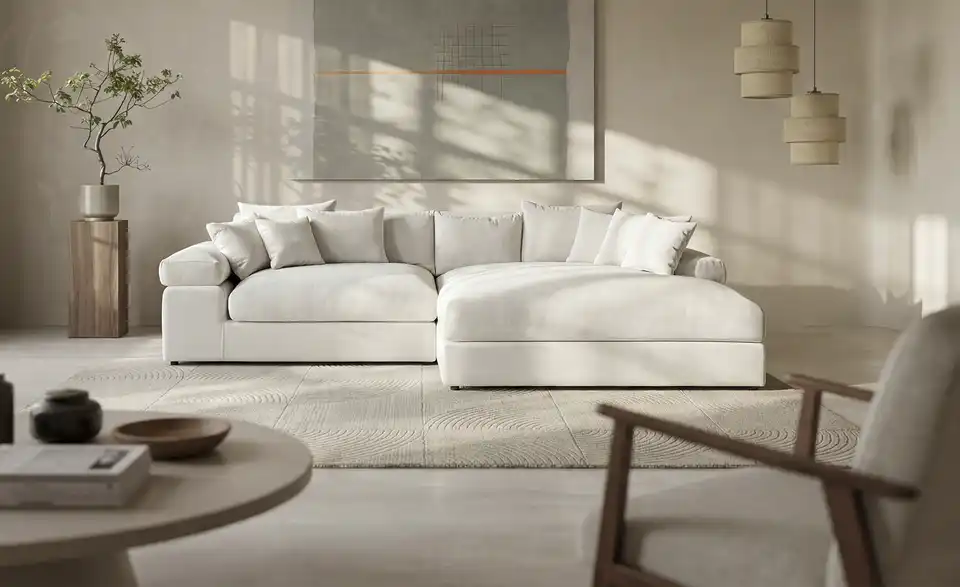 Ecksofa Lianea, in Wohnsituation
