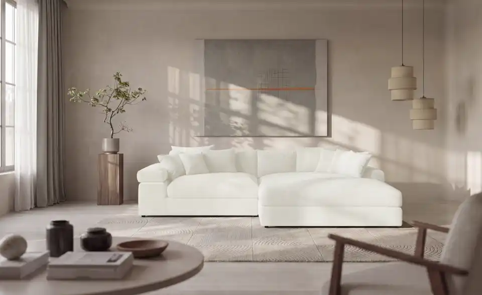 Ecksofa Lianea, in Wohnsituation