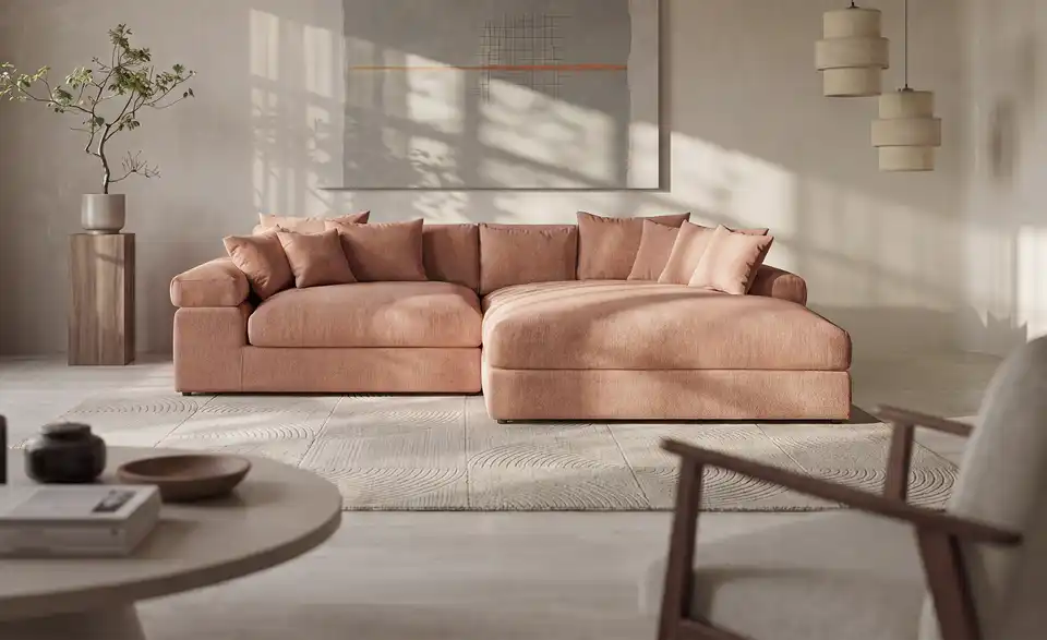 Ecksofa Lianea, in Wohnsituation