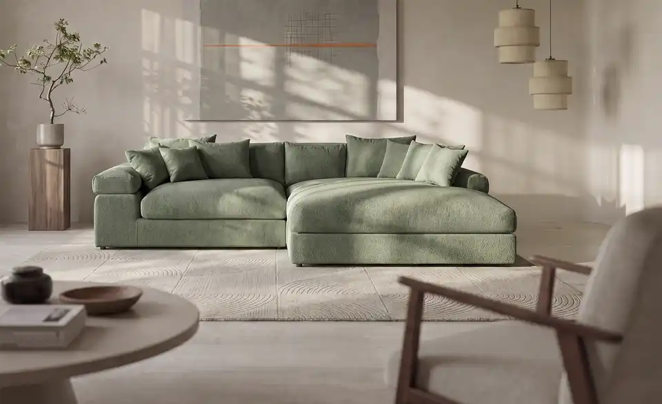 Ecksofa Lianea, in Wohnsituation
