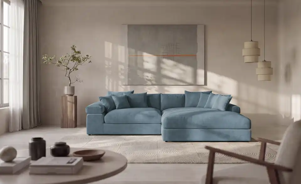 Ecksofa Lianea, in Wohnsituation