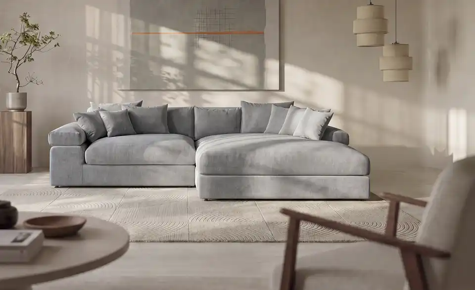 Ecksofa Lianea, in Wohnsituation