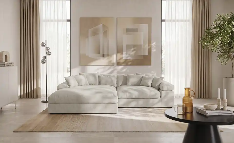 Ecksofa Lianea, in Wohnsituation