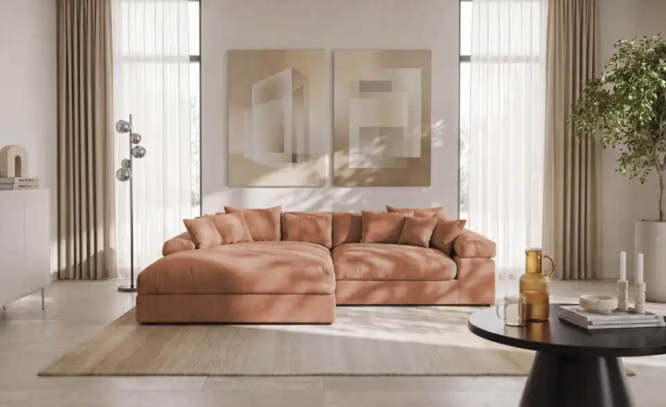 Ecksofa Lianea, in Wohnsituation