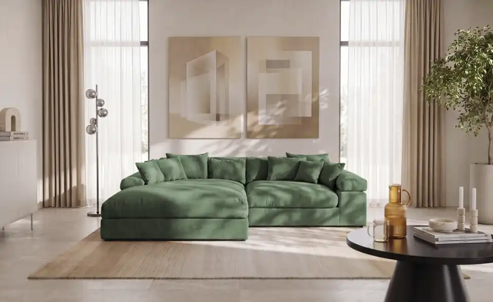 Ecksofa Lianea, in Wohnsituation