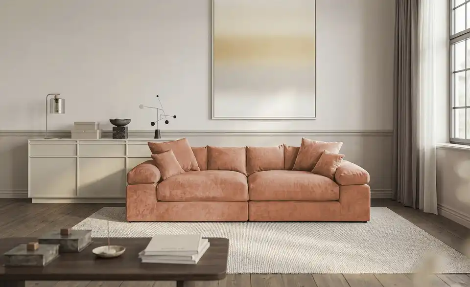 Big Sofa Lianea, in Wohnsituation
