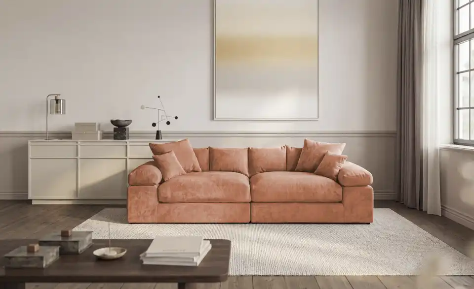 Big Sofa Lianea, in Wohnsituation