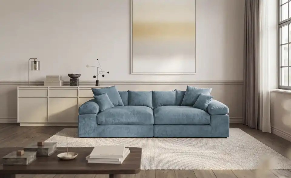 Big Sofa Lianea, in Wohnsituation