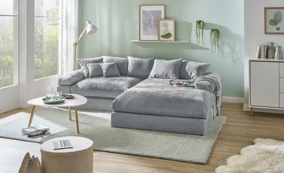 Ecksofa Whitney, in Wohnsituation