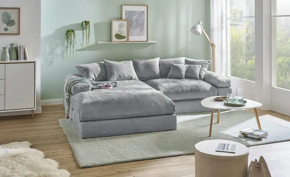 Ecksofa Whitney, in Wohnsituation