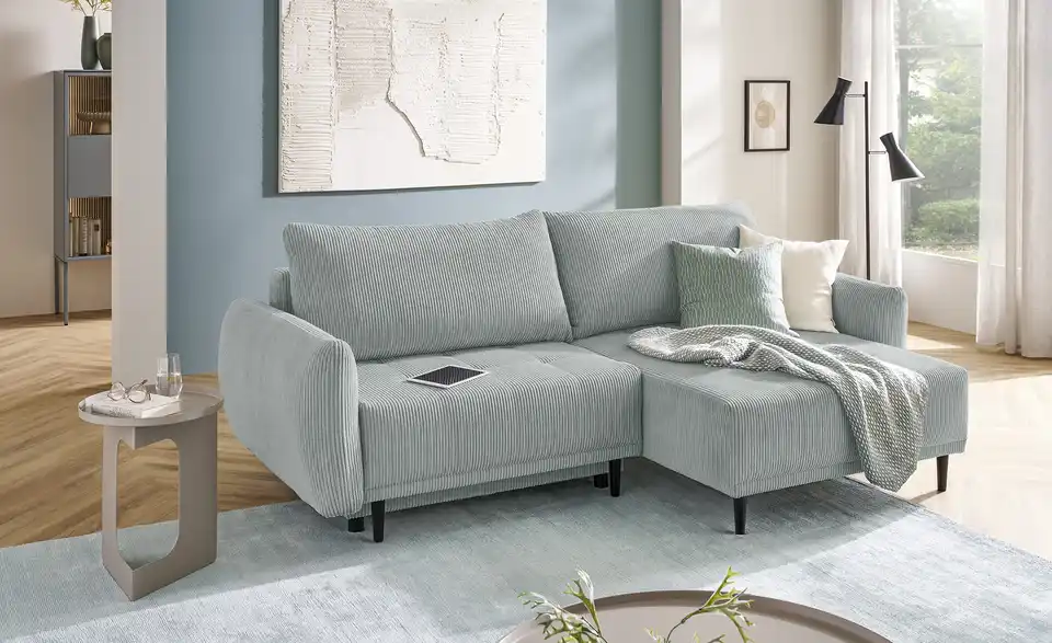 Ecksofa Tori, in Wohnsituation