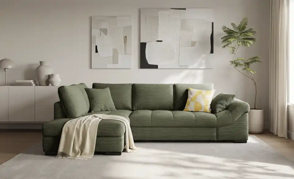 Ecksofa Allegro, in Wohnsituation