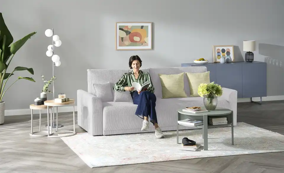 Big Sofa mit Funktion Malyn, in Wohnsituation