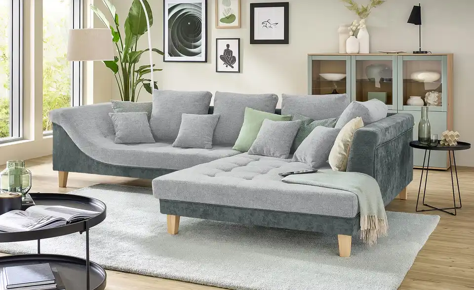 Ecksofa Wilma, in Wohnsituation