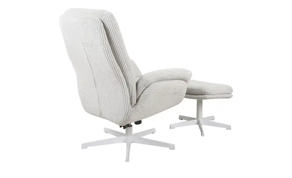 Relaxsessel mit Hocker Balbina, Rückansicht
