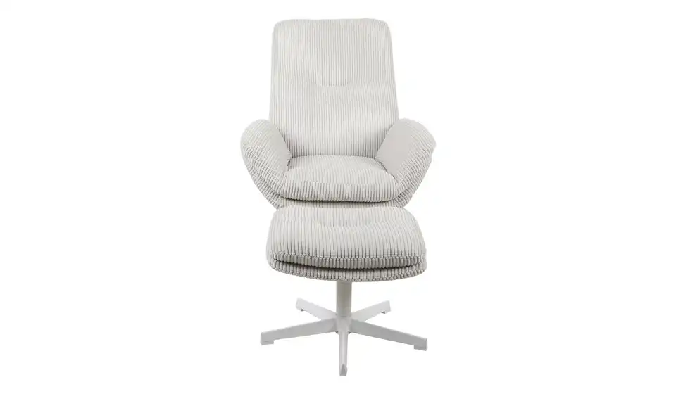 Relaxsessel mit Hocker Balbina, Frontansicht