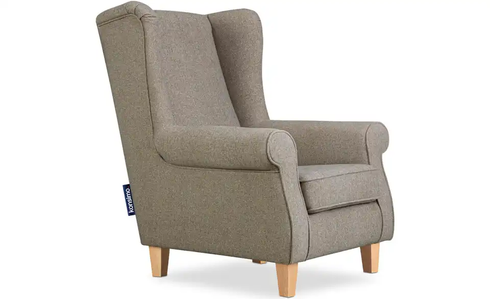 KONSIMO Ohrensessel Miles, Detailansicht