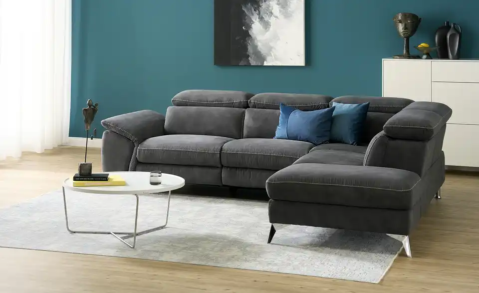 Ecksofa Danae, in Wohnsituation