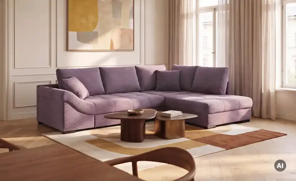 Ecksofa Allegro, in Wohnsituation