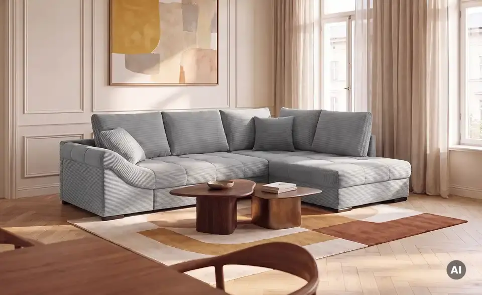 Ecksofa Allegro, in Wohnsituation