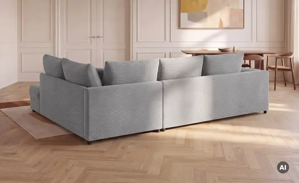 Ecksofa Allegro, Rückansicht