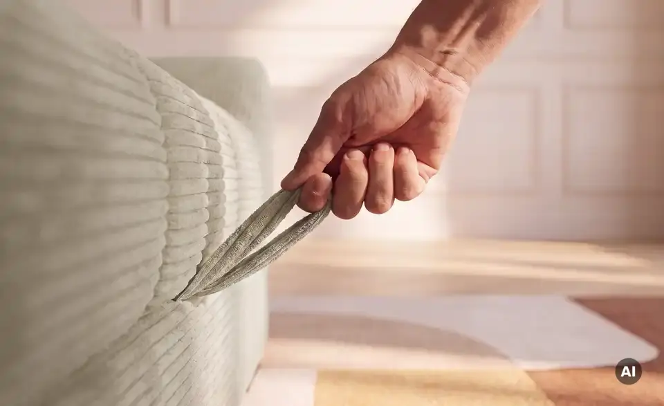 Ecksofa Allegro, Detailansicht