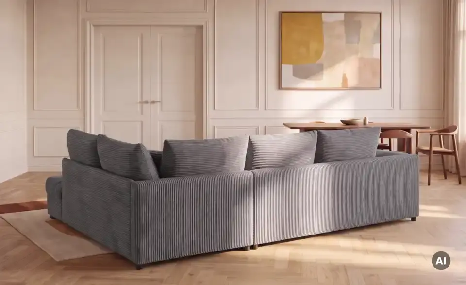 Ecksofa Allegro, Rückansicht