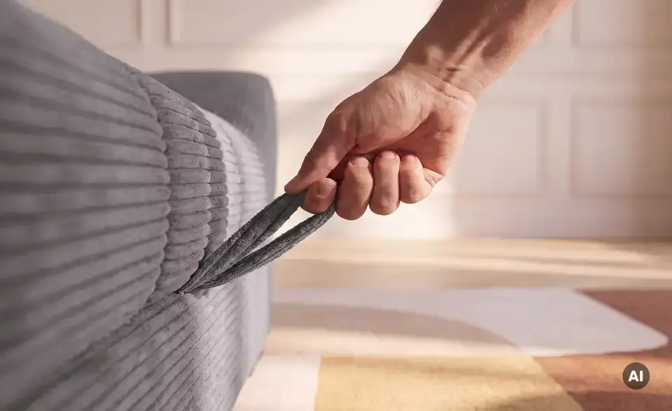 Ecksofa Allegro, Detailansicht