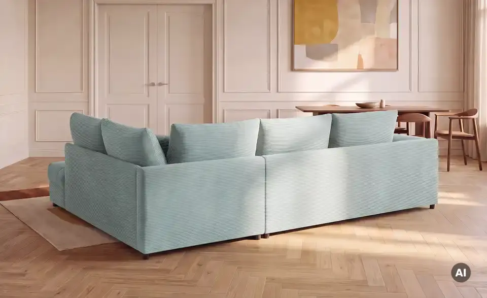 Ecksofa Allegro, Rückansicht