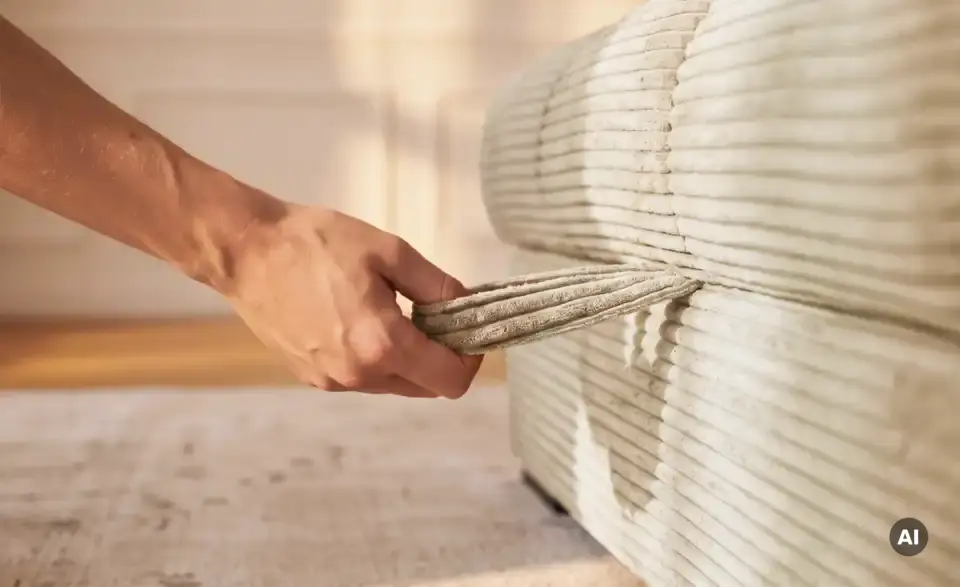 Ecksofa Allegro, Detailansicht