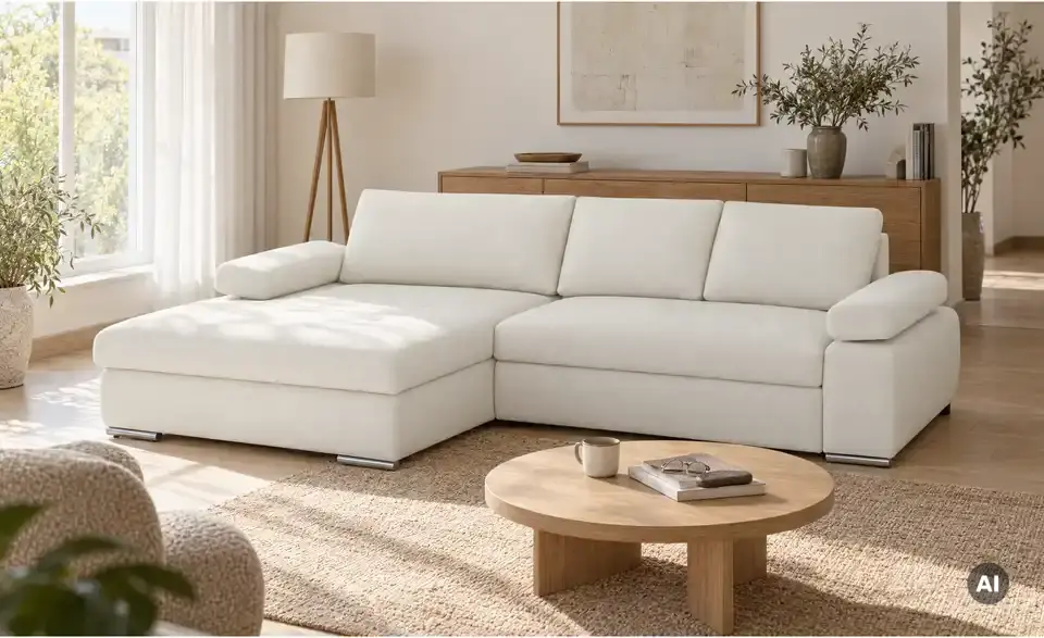 Ecksofa Ibby, in Wohnsituation