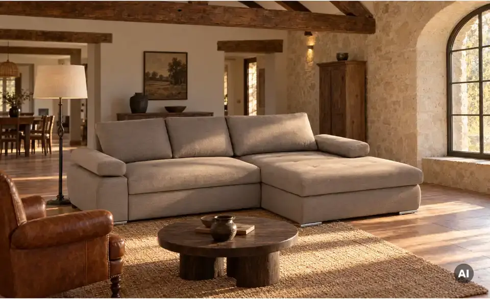 Ecksofa Ibby, in Wohnsituation