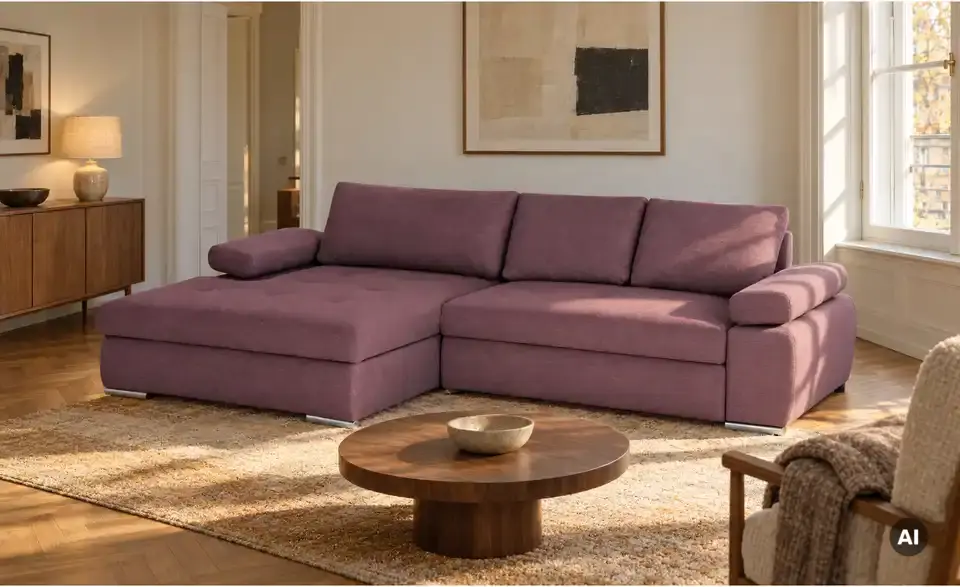Ecksofa Ibby, in Wohnsituation
